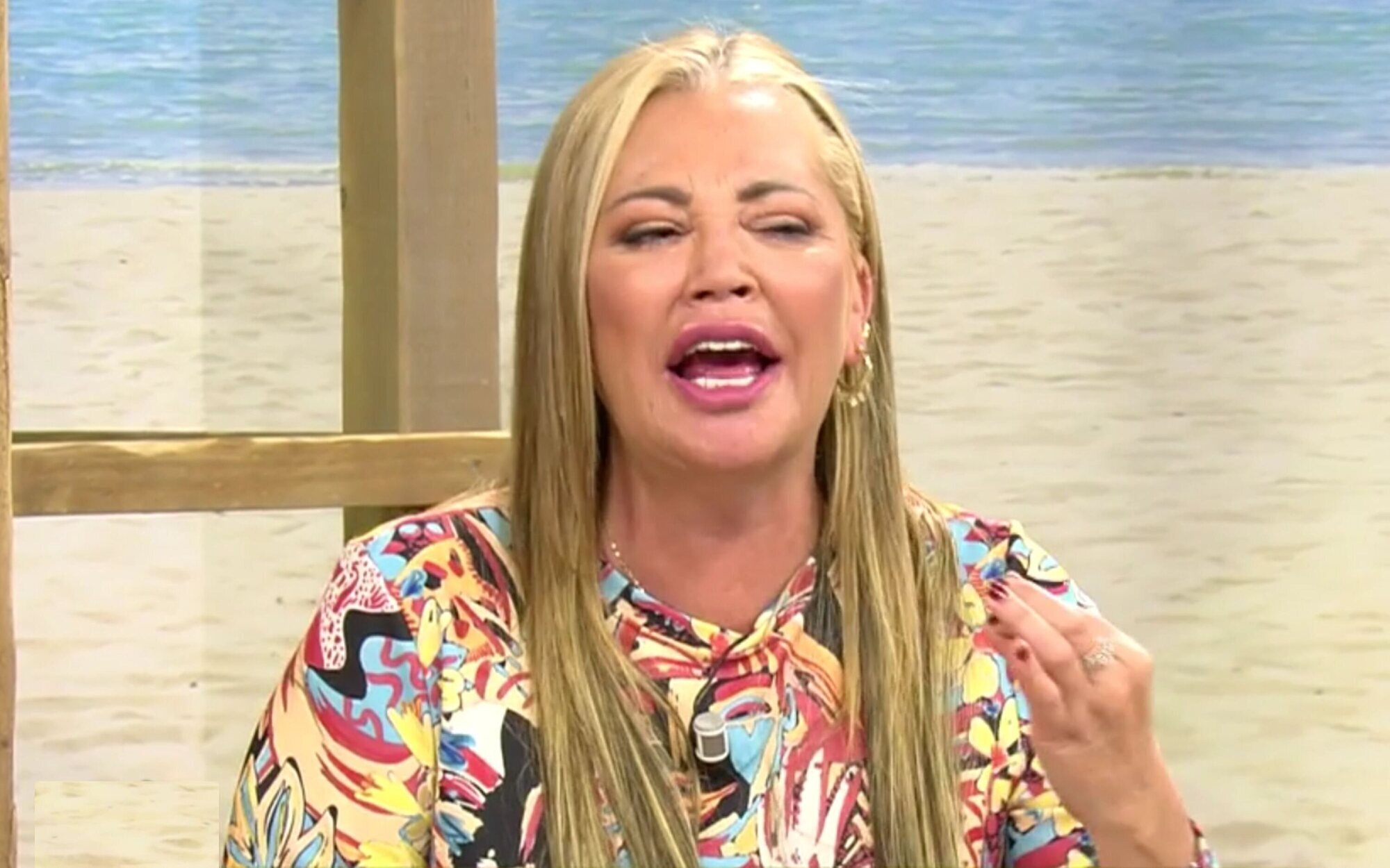 Belén Esteban y Kiko Matamoros, a gritos en 'Sálvame' por Anabel Pantoja: "Nadie ve los fantasmas que ves tú"