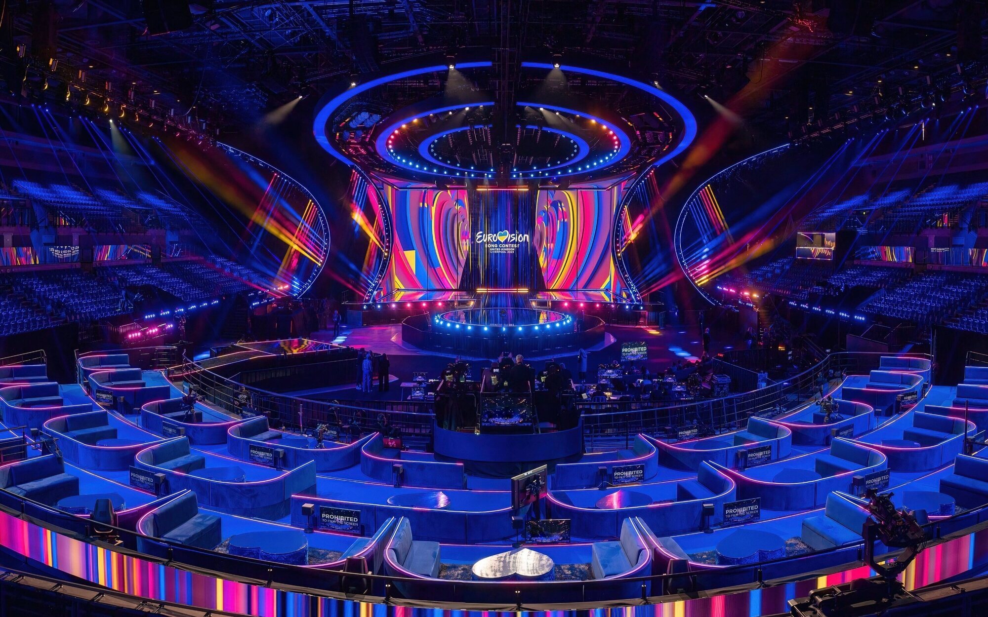 Primera imagen oficial del escenario de Eurovisión 2023 donde actuará Blanca Paloma en Liverpool
