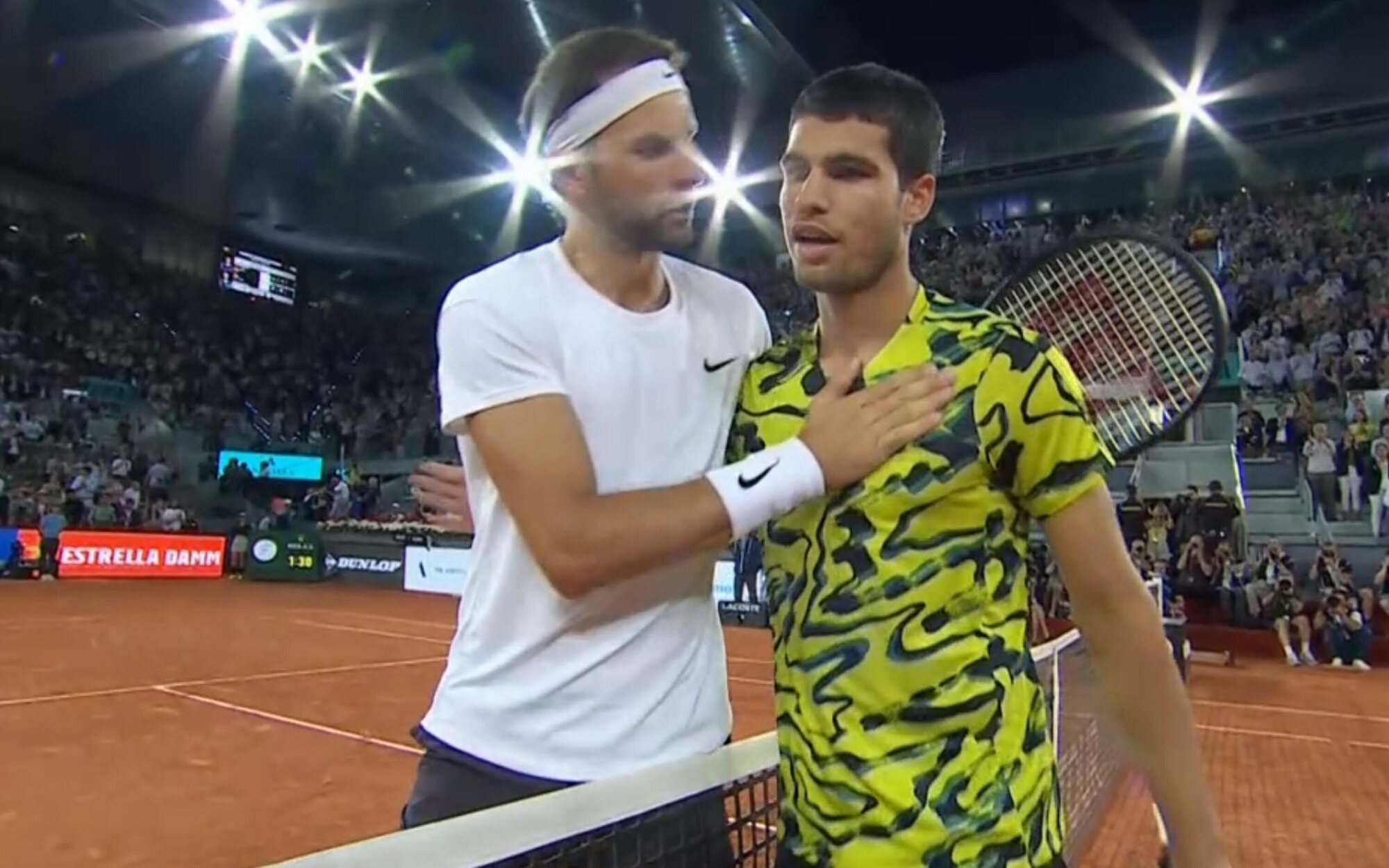 Alcaraz se come a Dimitriov ante más de 700.000 espectadores en Teledeporte