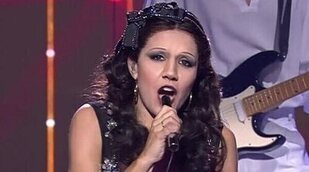 Andrea Guasch suma su segunda victoria en la gala 4 de 'Tu cara me suena 10' imitando a Ángela Carrasco