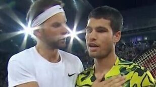 Alcaraz se come a Dimitriov ante más de 700.000 espectadores en Teledeporte