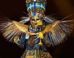 'Mask Singer 3': Arantxa Sánchez Vicario, primera eliminada, se descubre bajo la máscara de Faraona