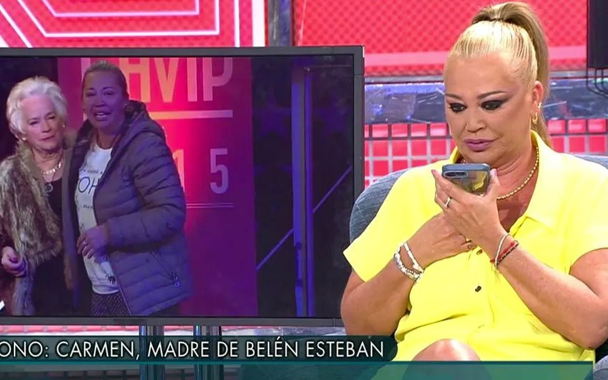 La madre de Belén Esteban, sobre las nuevas tardes de Telecinco: "Cinco horas viendo tonterías y gilipolleces"