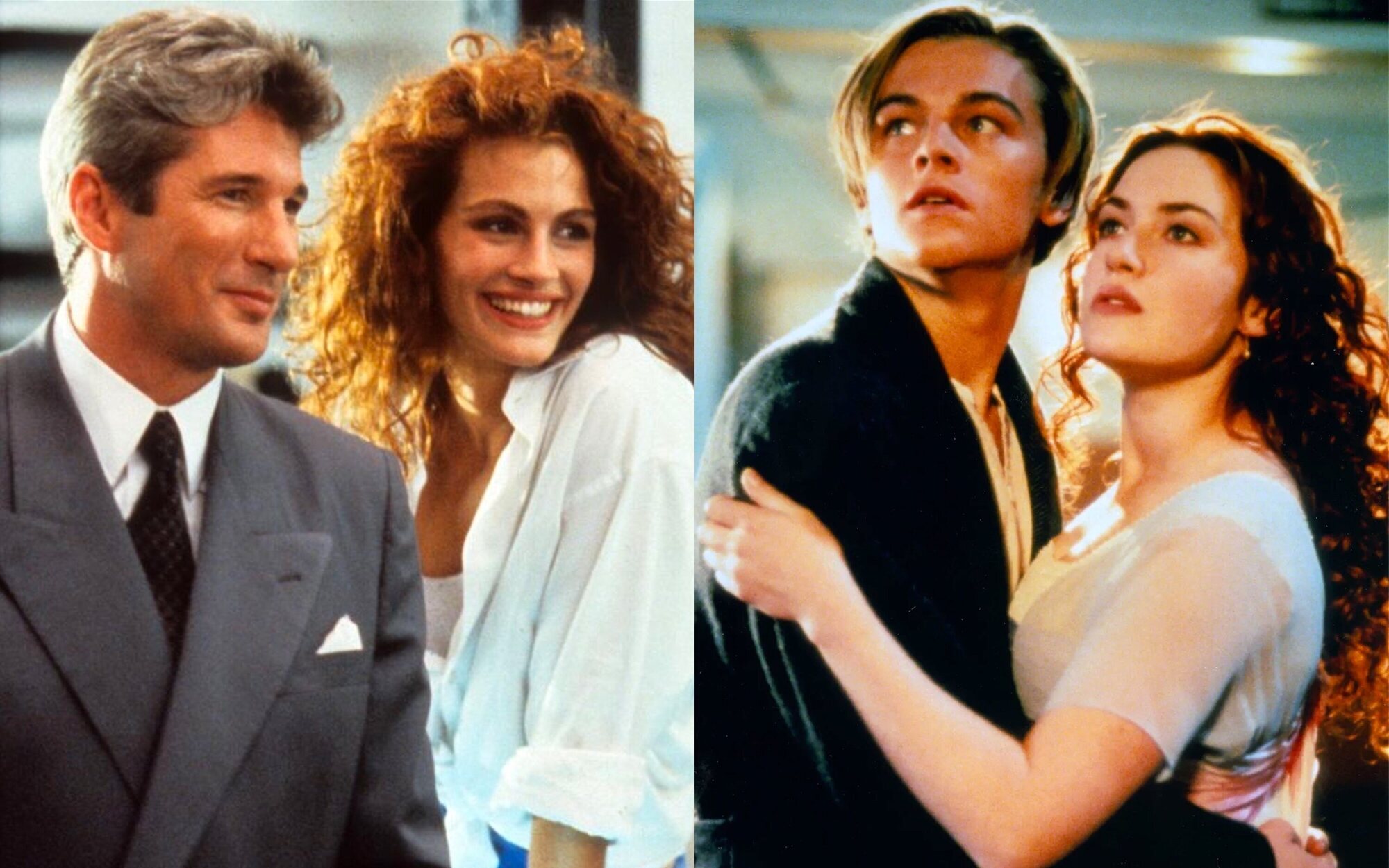 "Pretty Woman" vs. "Titanic": ¿Cuál se ha emitido más veces en televisión? ¿Cómo han rendido año tras año?