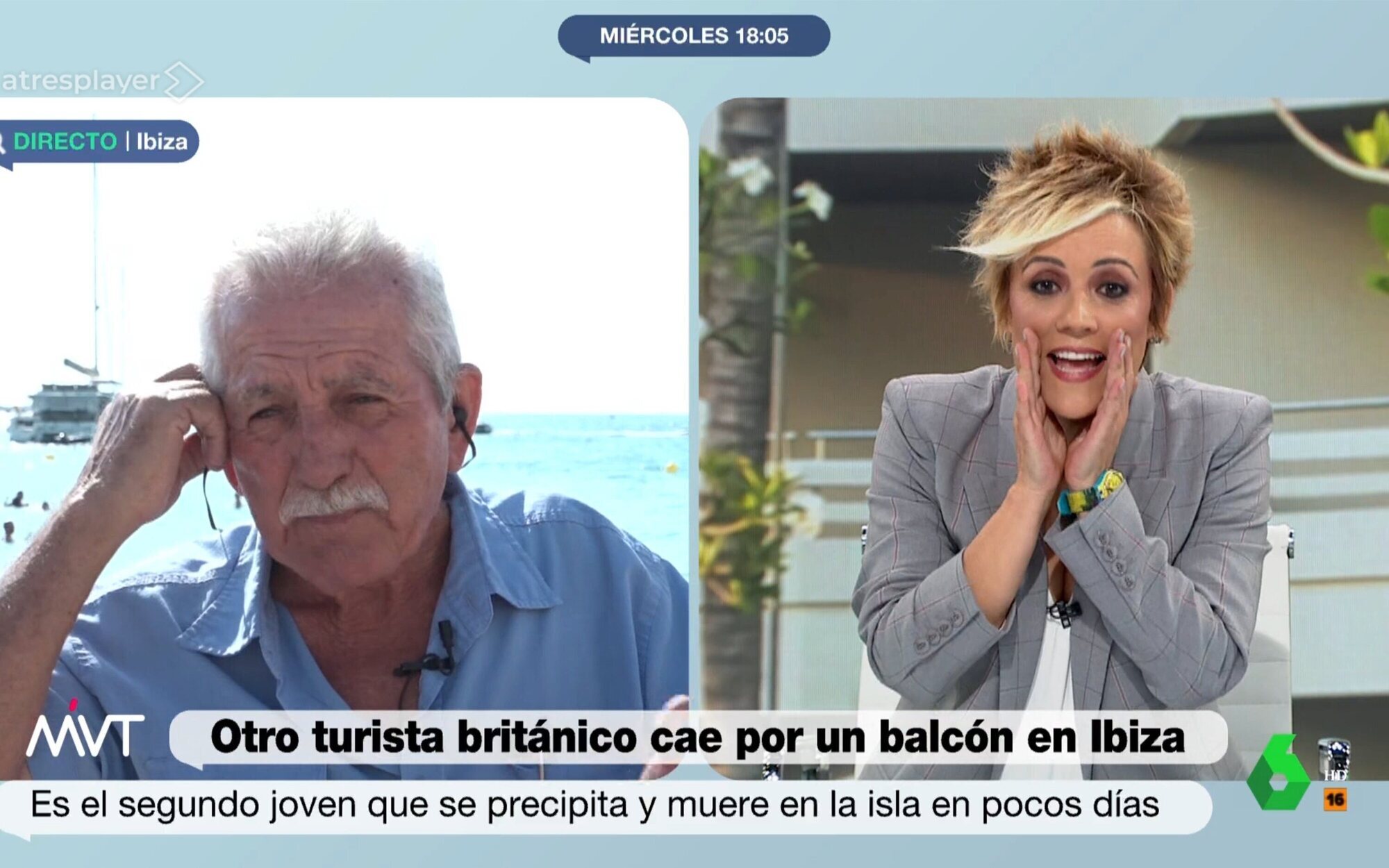 La conexión más surrealista de 'Más vale tarde': Varios minutos intentando frenar a Valeriano y él erre que erre