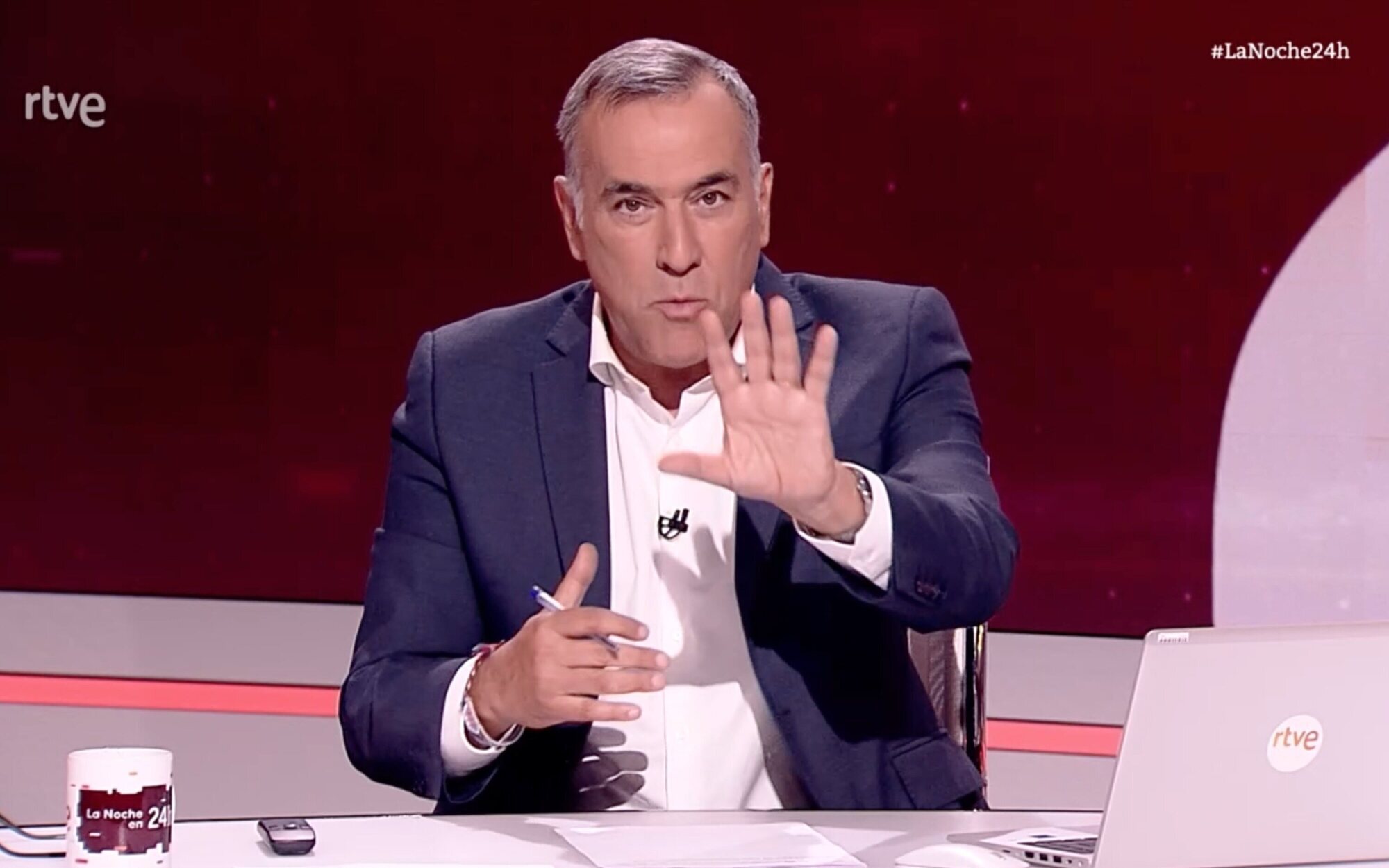 Xabier Fortes, ante los ataques del PP a TVE: "No somos un partido político, somos una televisión pública"