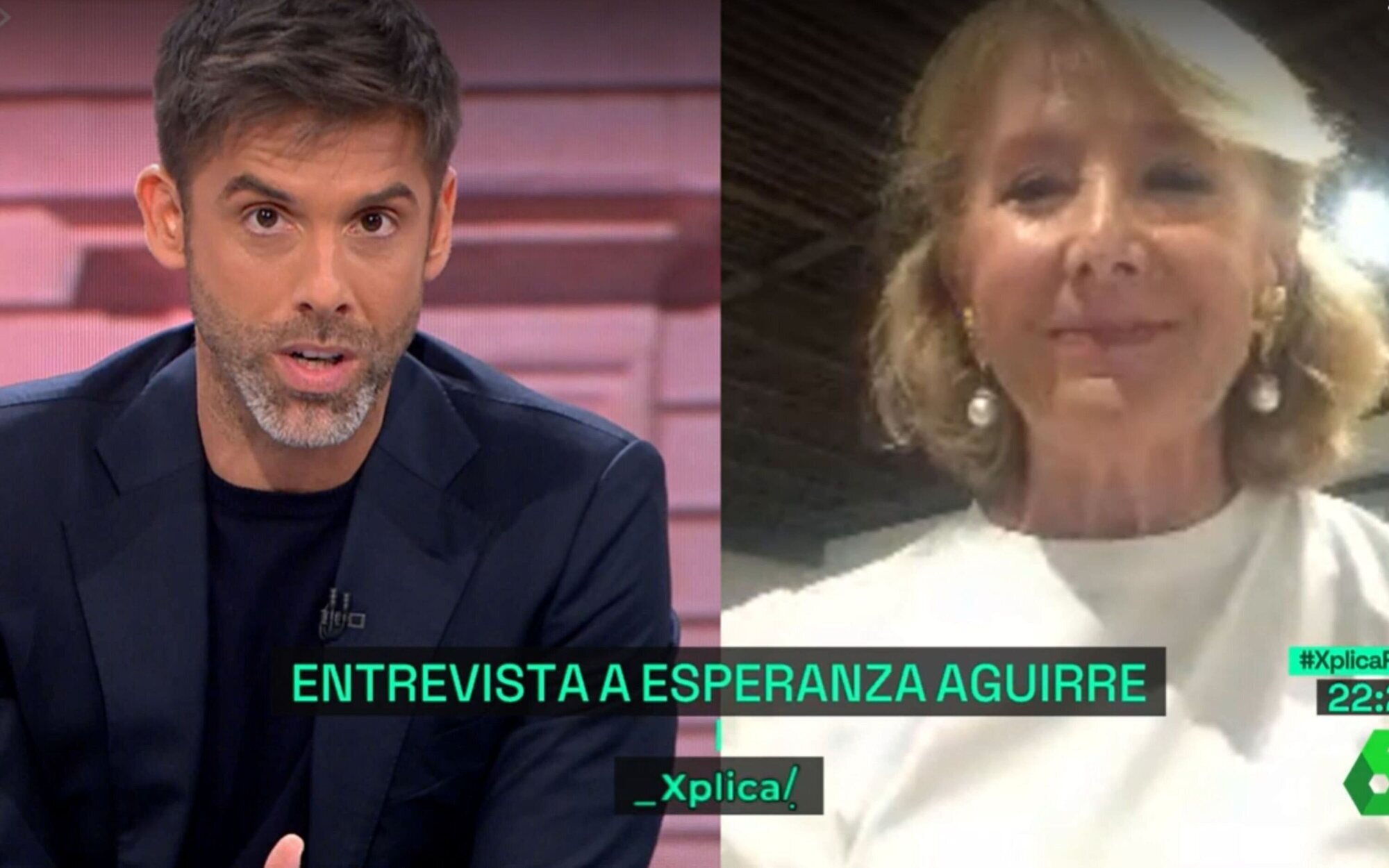 La surrealista afirmación de Esperanza Aguirre: "Vox está lleno de gays, no los he oído meterse con ellos"