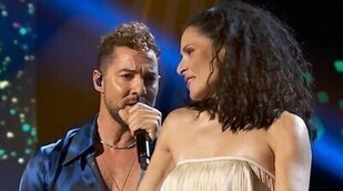 David Bisbal y Rosa López recuerdan su actuación de 'OT' al ritmo de "Vivir lo nuestro" en 'La Voz Kids'