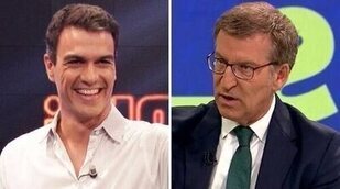 Pedro Sánchez y Alberto Núñez Feijóo, invitados de 'El hormiguero' antes de las elecciones del 23J