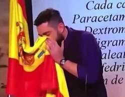 Dani Mateo recuerda su polémica broma con la bandera de España que llegó a los tribunales: "Lo pasé mal" 