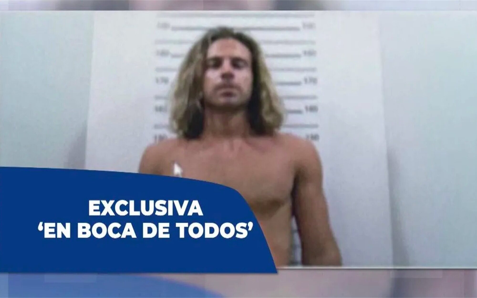 Primera imagen de Daniel Sancho en prisión tras ser arrestado en Tailandia