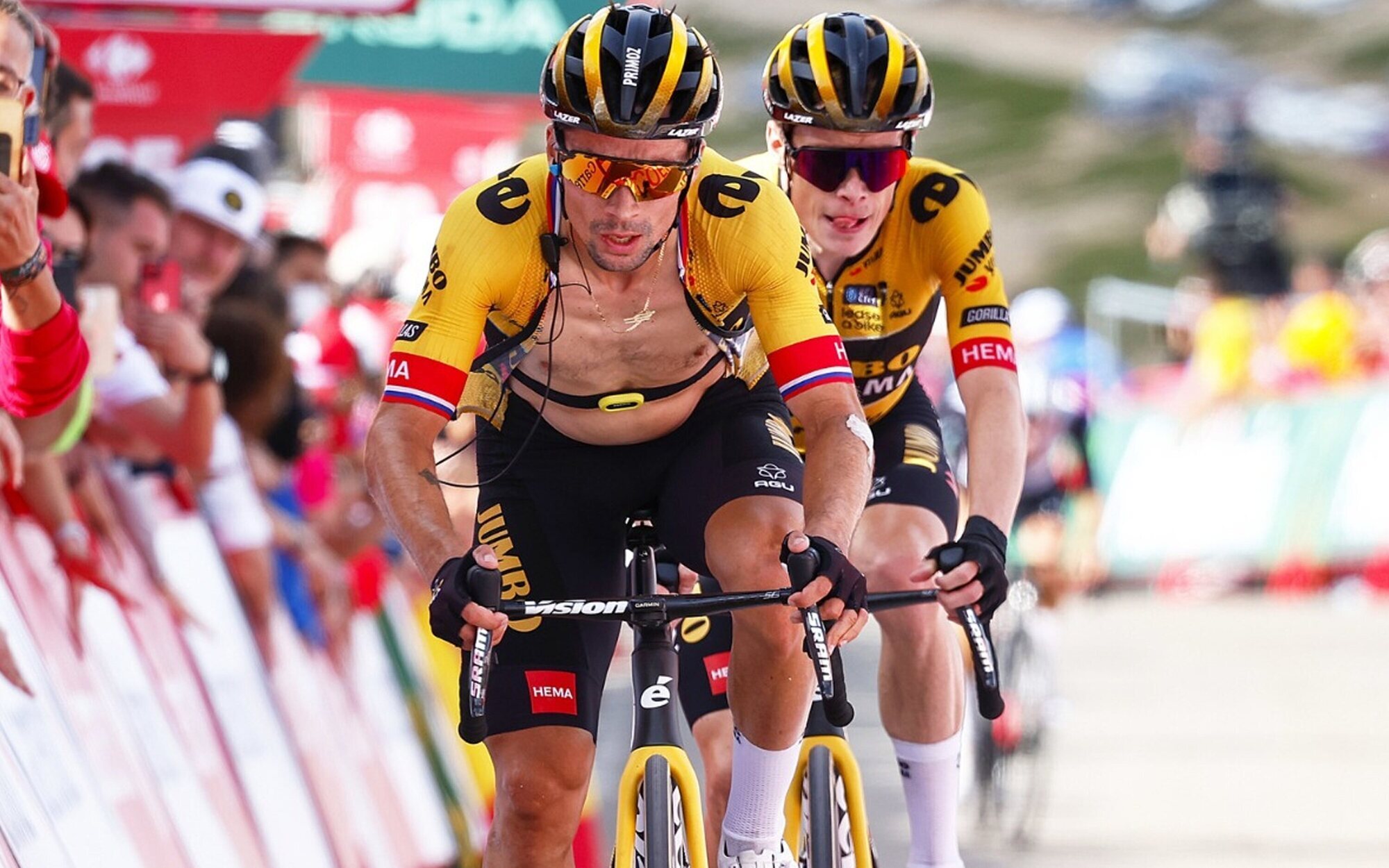 La Vuelta a España pedalea hasta lo más alto del top 10 y roza los 400.000 espectadores
