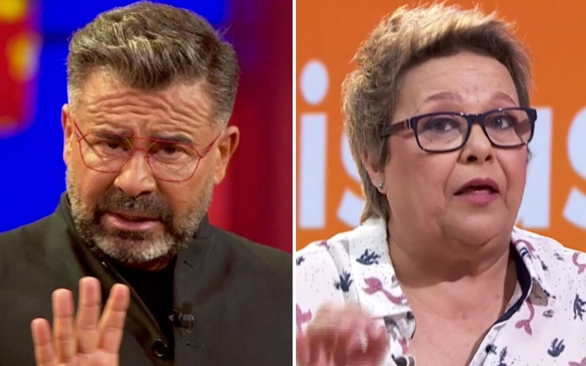 Jorge Javier Vázquez estalla contra Pepa Jiménez por tildar de "paripé" la boda de Isa Pantoja al no haber cura