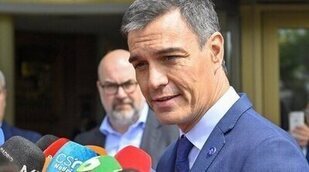 Pedro Sánchez acude a la capilla ardiente de María Teresa Campos para despedirla