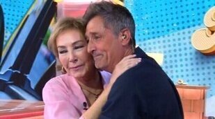 Ana Rosa y Antonio Hidalgo se reencuentran en 'TardeAR' entre sonrisas y lágrimas: "¡20 años has tardado!"