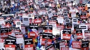 Los guionistas de Hollywood alcanzan un acuerdo "excepcional" con los estudios tras 146 días de huelga