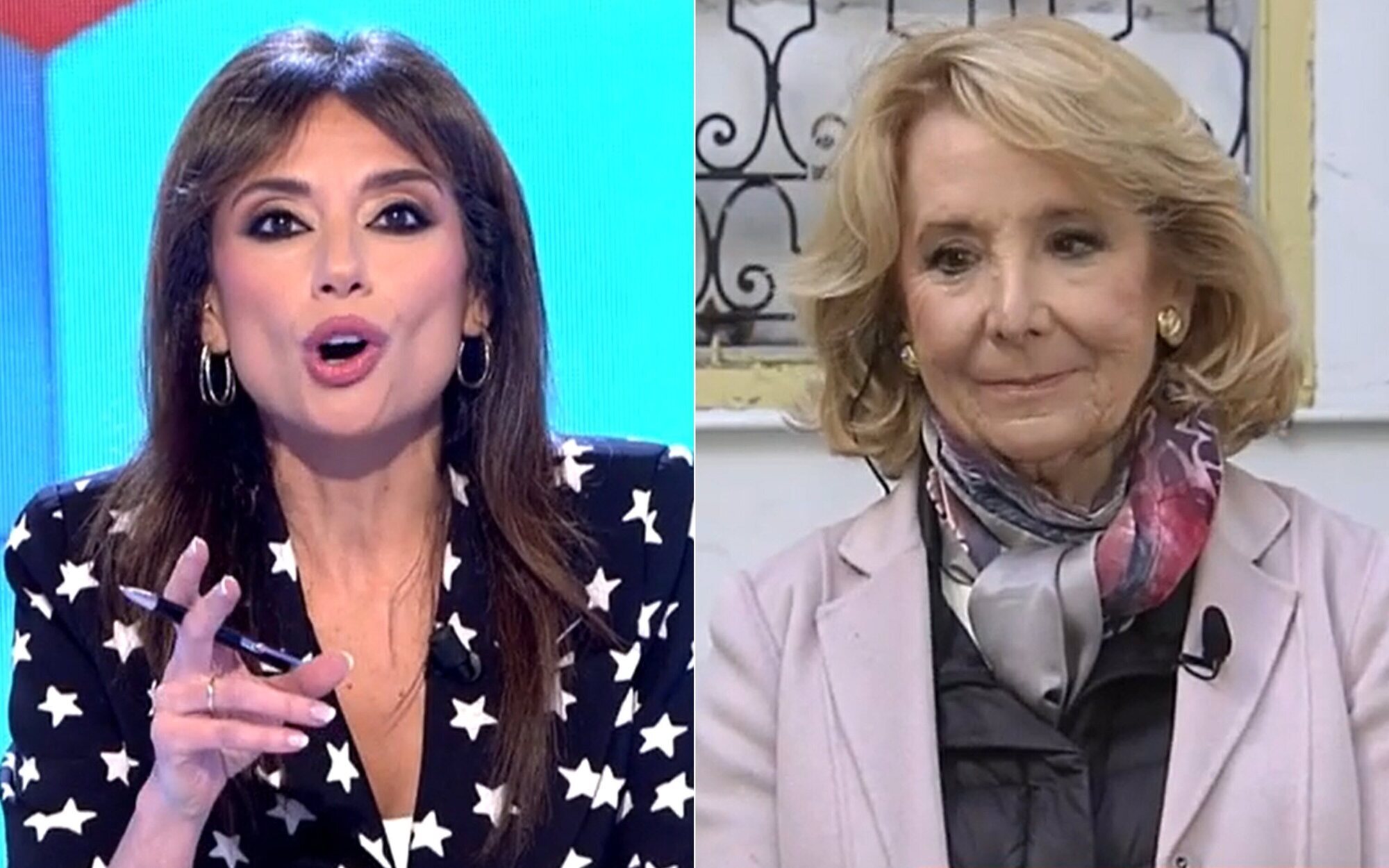Marta Flich y Esperanza Aguirre se enfrentan en 'Todo es mentira': "Me encantaría creerte, pero tengo ojos"