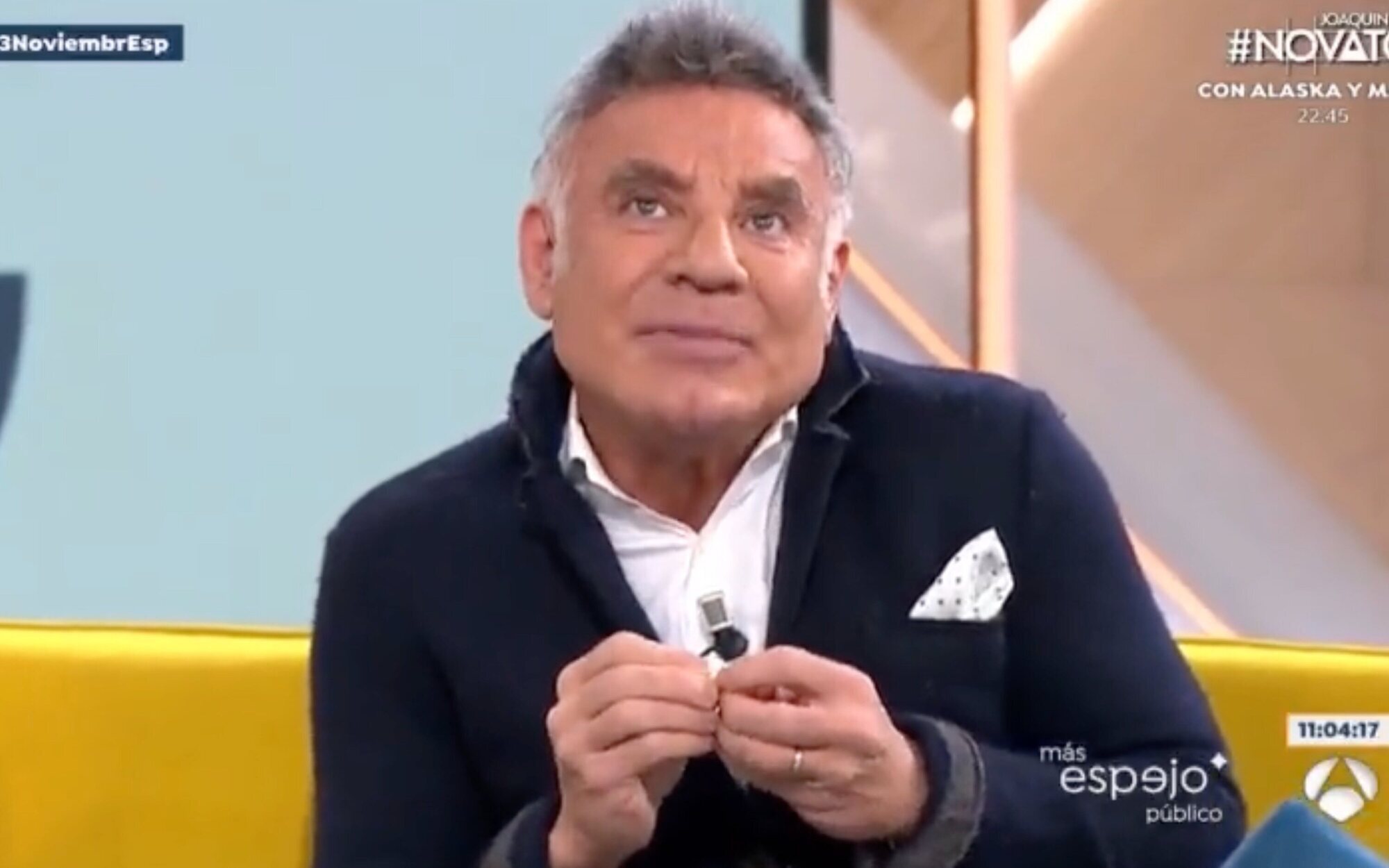 Joaquín Torres estalla en 'Espejo público' y abandona el programa: "Es abusivo" 