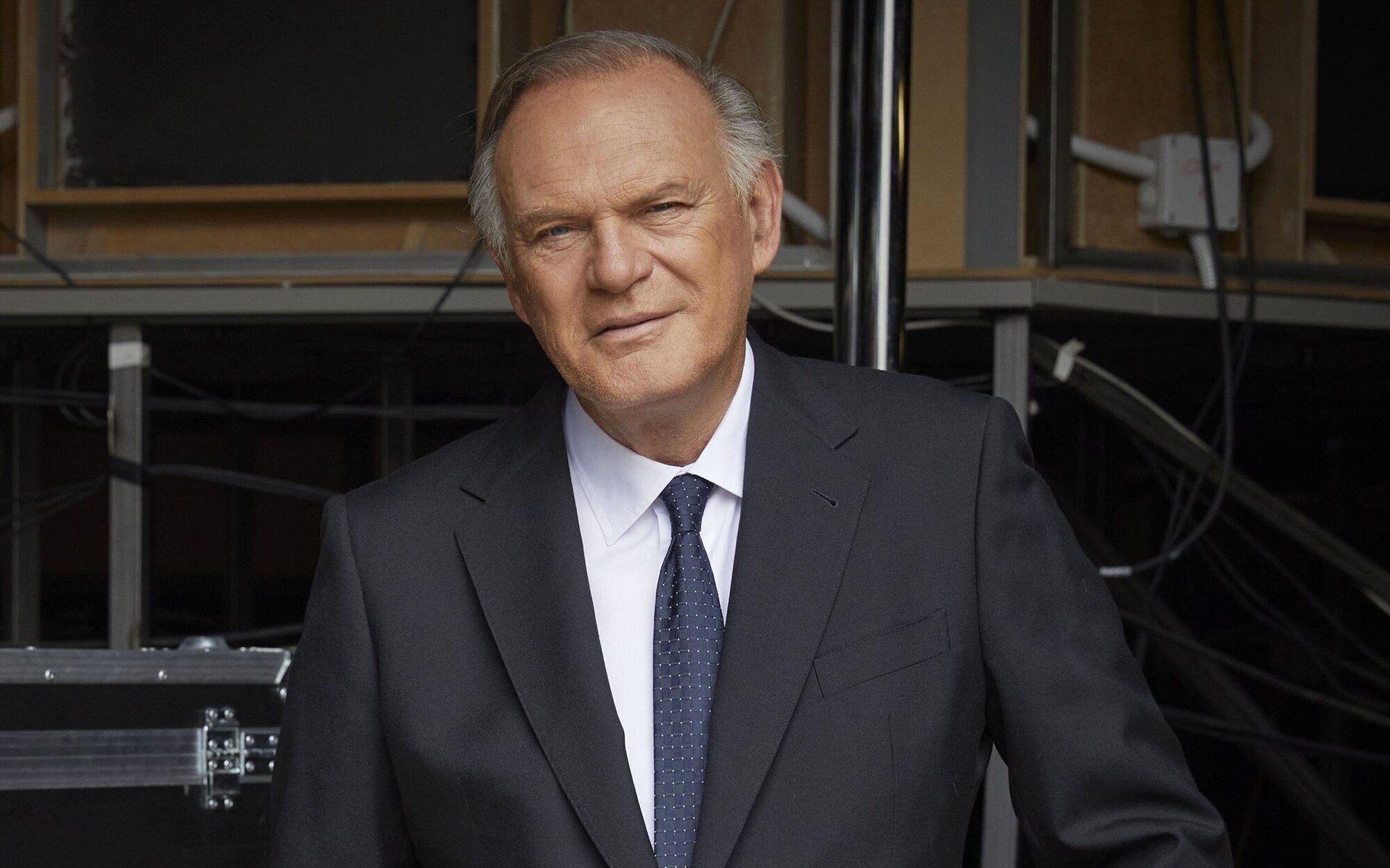 Pedro Piqueras, sobre el plató de 'Informativos Telecinco': "He tenido siempre detrás un hule"