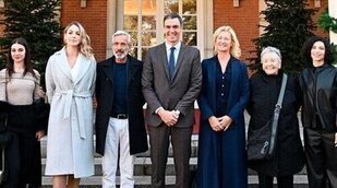 Los Alcántara de 'Cuéntame' son recibidos por Pedro Sánchez en La Moncloa