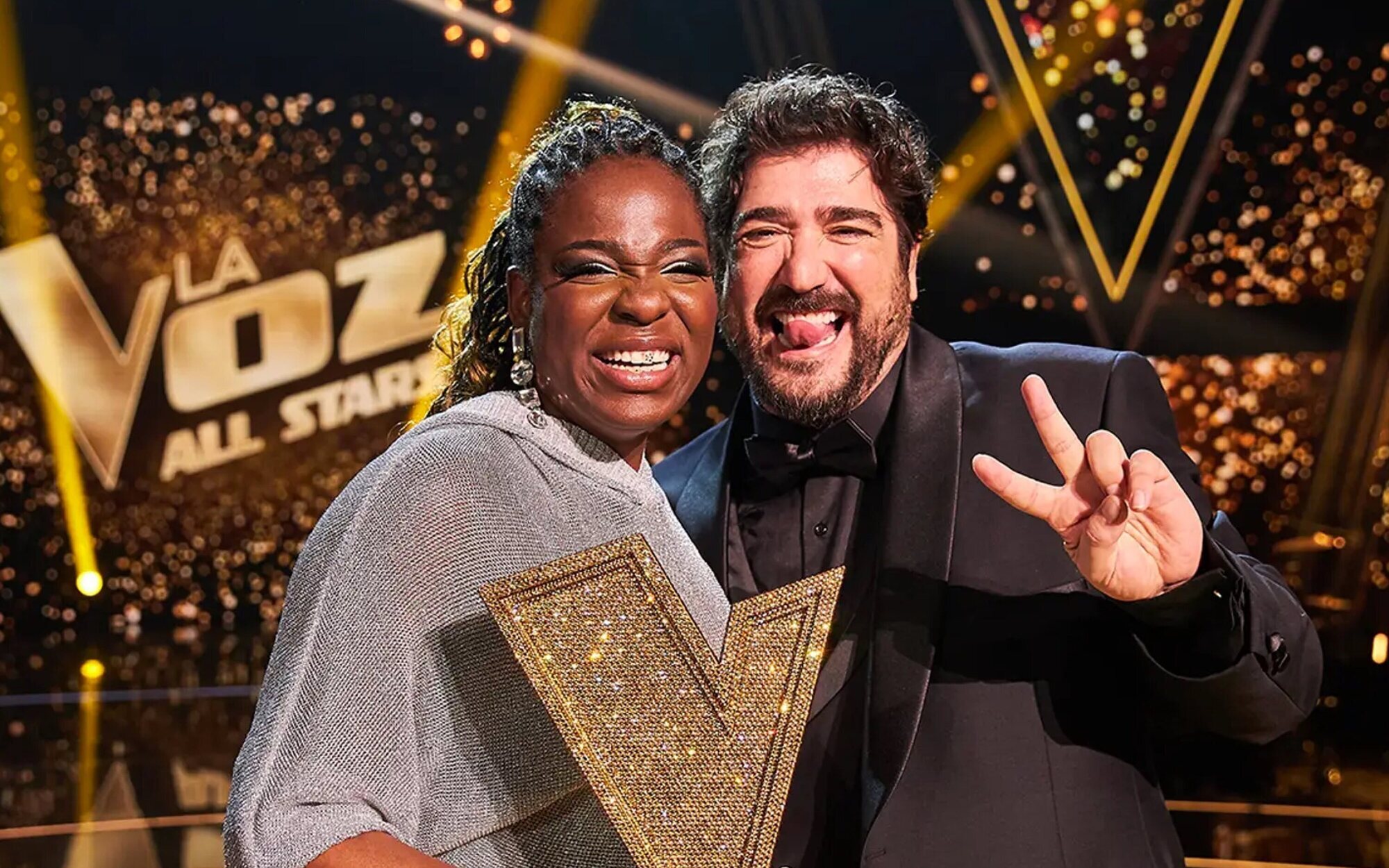 'La Voz All Stars' (14,1%) sube y lidera en su final frente a 'De viernes' (10,4%), que cae a mínimo