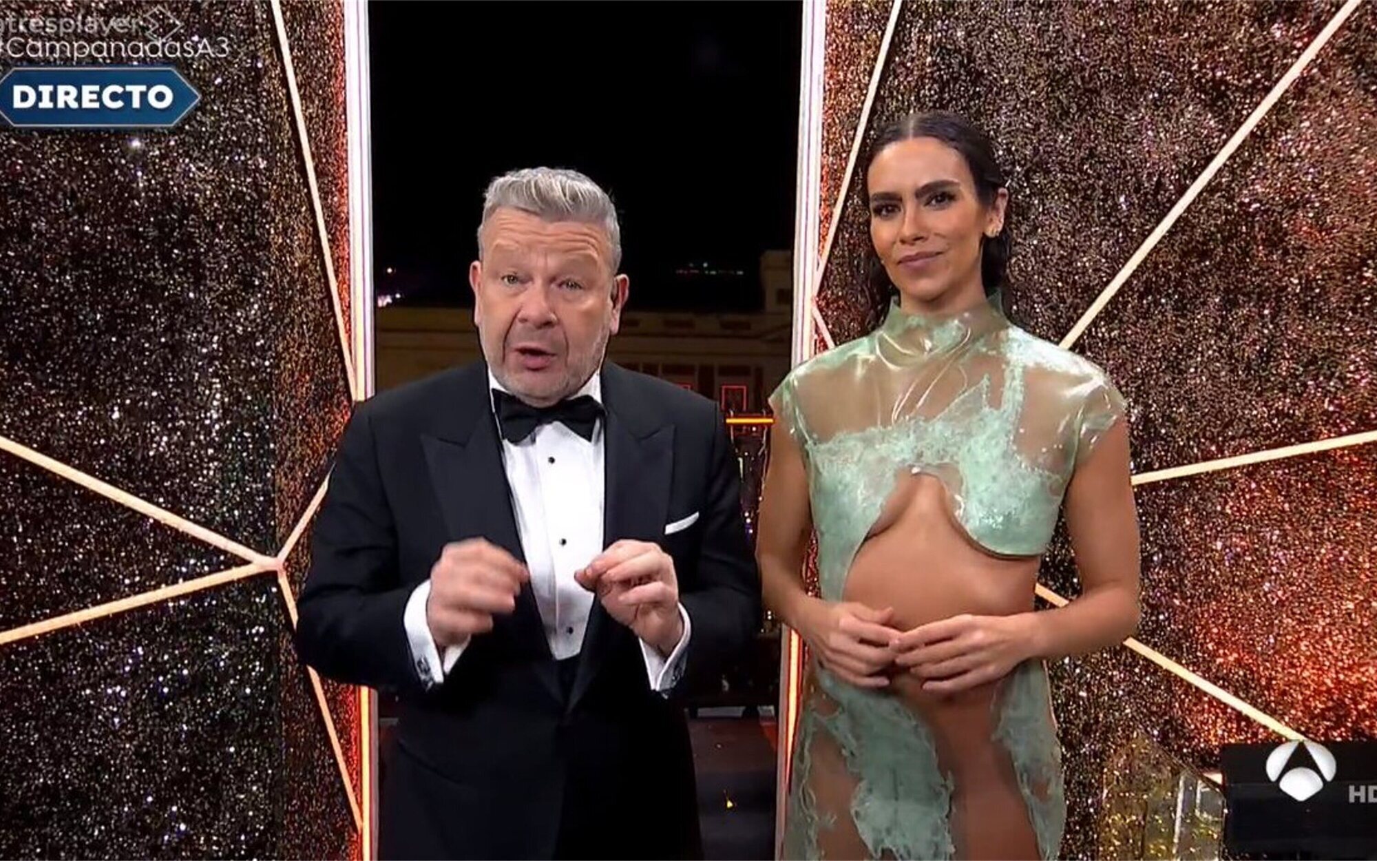 Las Campanadas de Antena 3 (34,4%) arrasan, las de La 1 crecen (27%), y Telecinco les sigue muy de lejos (6,9%)