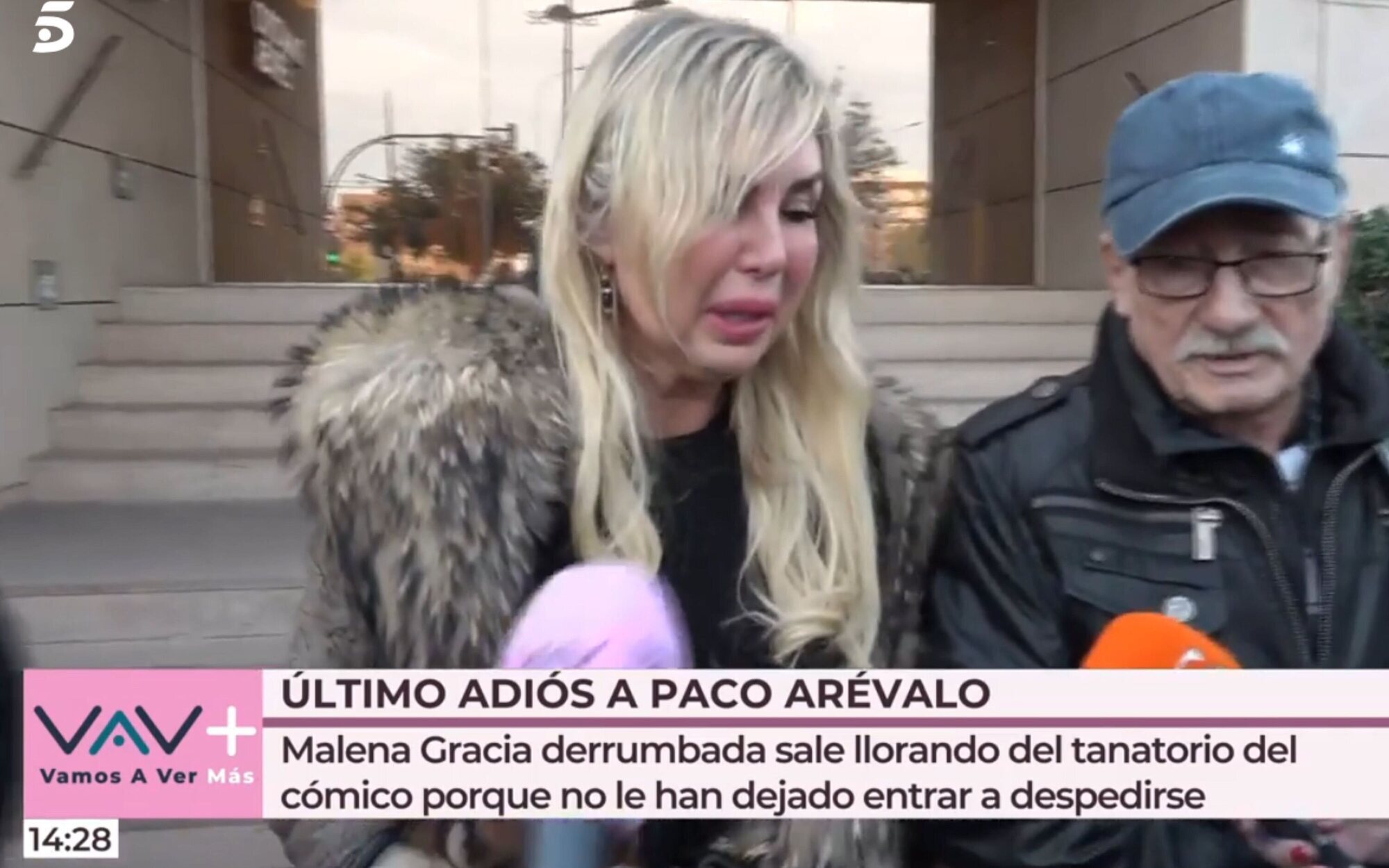 Malena Gracia, expulsada por la familia de Arévalo del tanatorio: "Ha pasado algo muy feo"