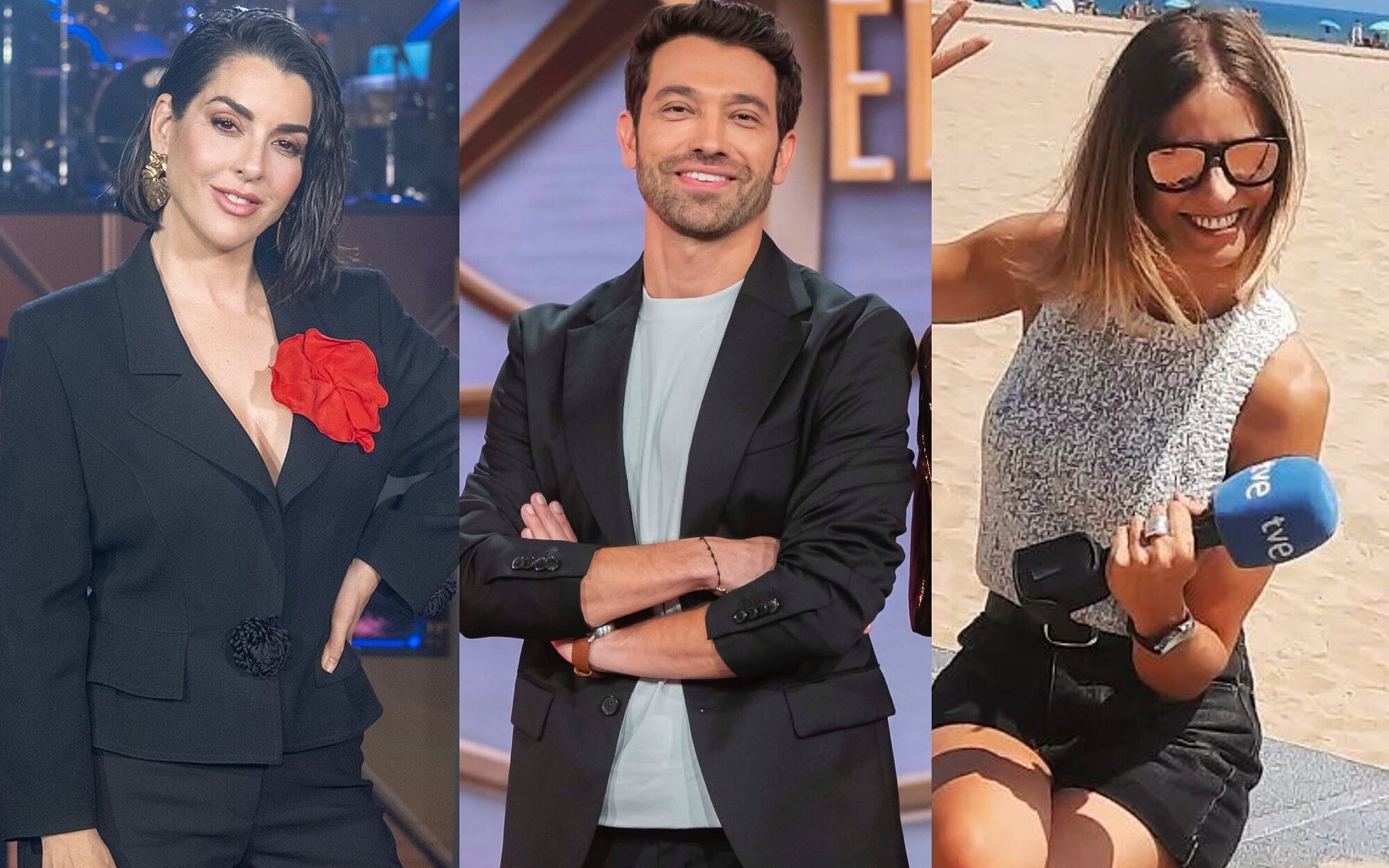 Ruth Lorenzo, Marc Calderó y Ana Prada, presentadores del Benidorm Fest 2024