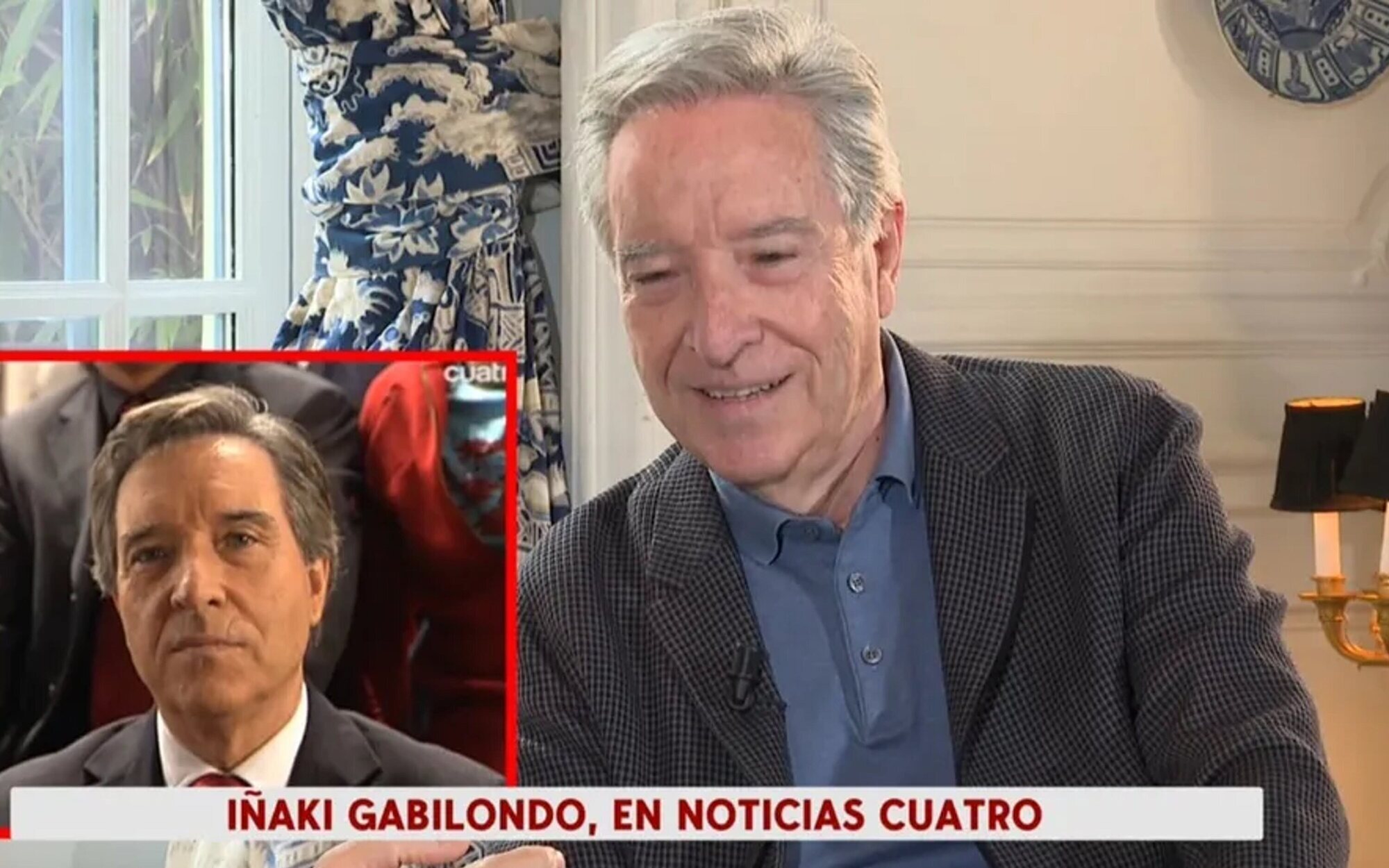 Iñaki Gabilondo apadrina el regreso de 'Noticias Cuatro' y recuerda su etapa al frente del informativo 