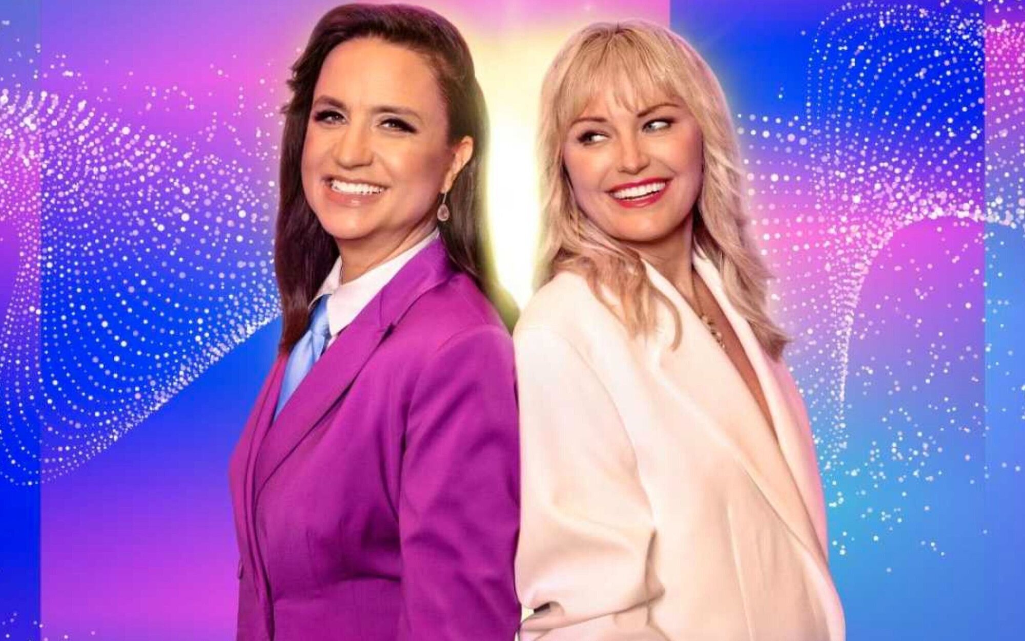Una actriz de Hollywood y una humorista repetidora serán las presentadoras del Festival de Eurovisión 2024