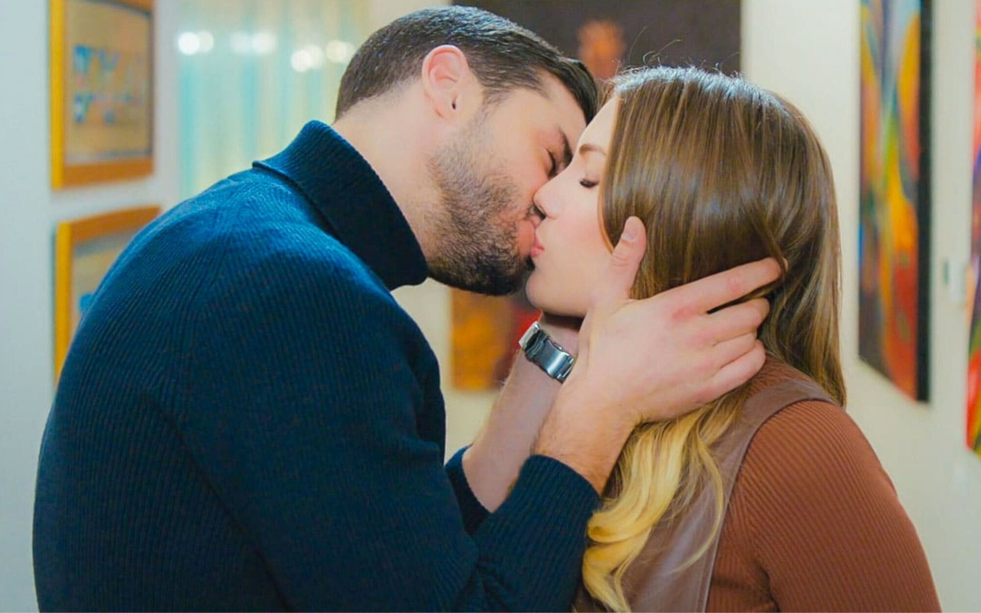 Yildiz y Çagatay se darán su primer beso en 'Pecado original'