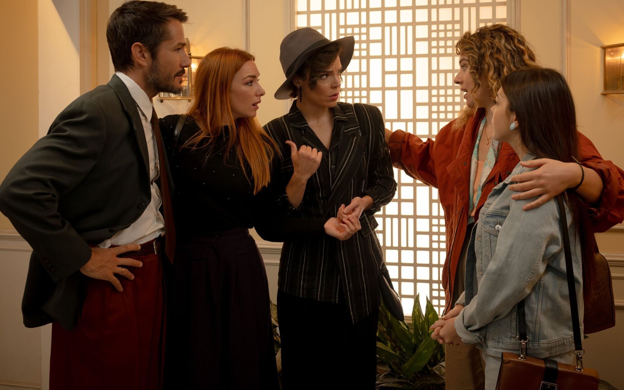 'Amar es para siempre' reúne a los nietos de Pelayo por la preocupación sobre su estado de salud