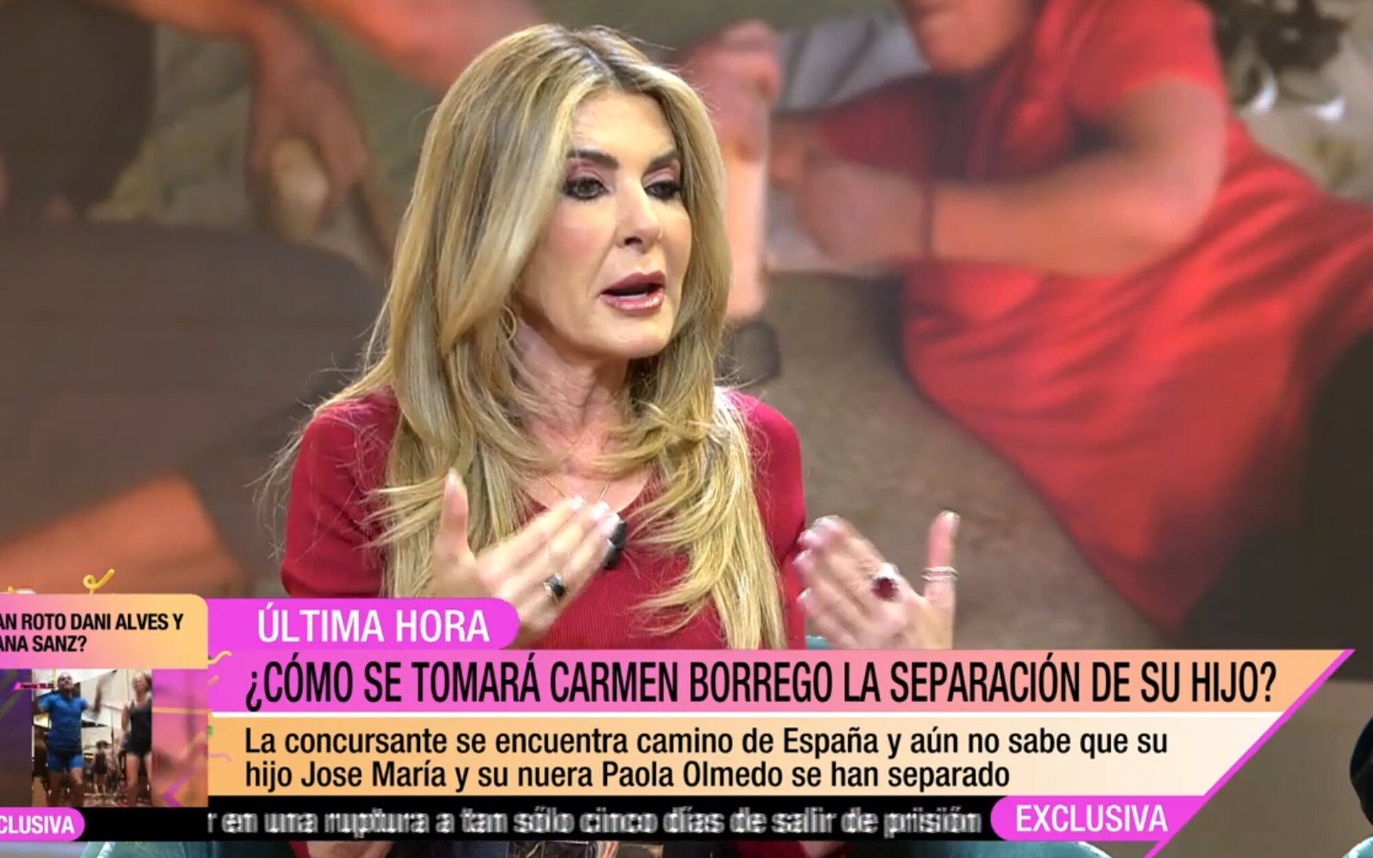 Marisa Martín Blázquez critica a 'Supervivientes' por el abandono de Carmen Borrego: "A otros no los sacaron"