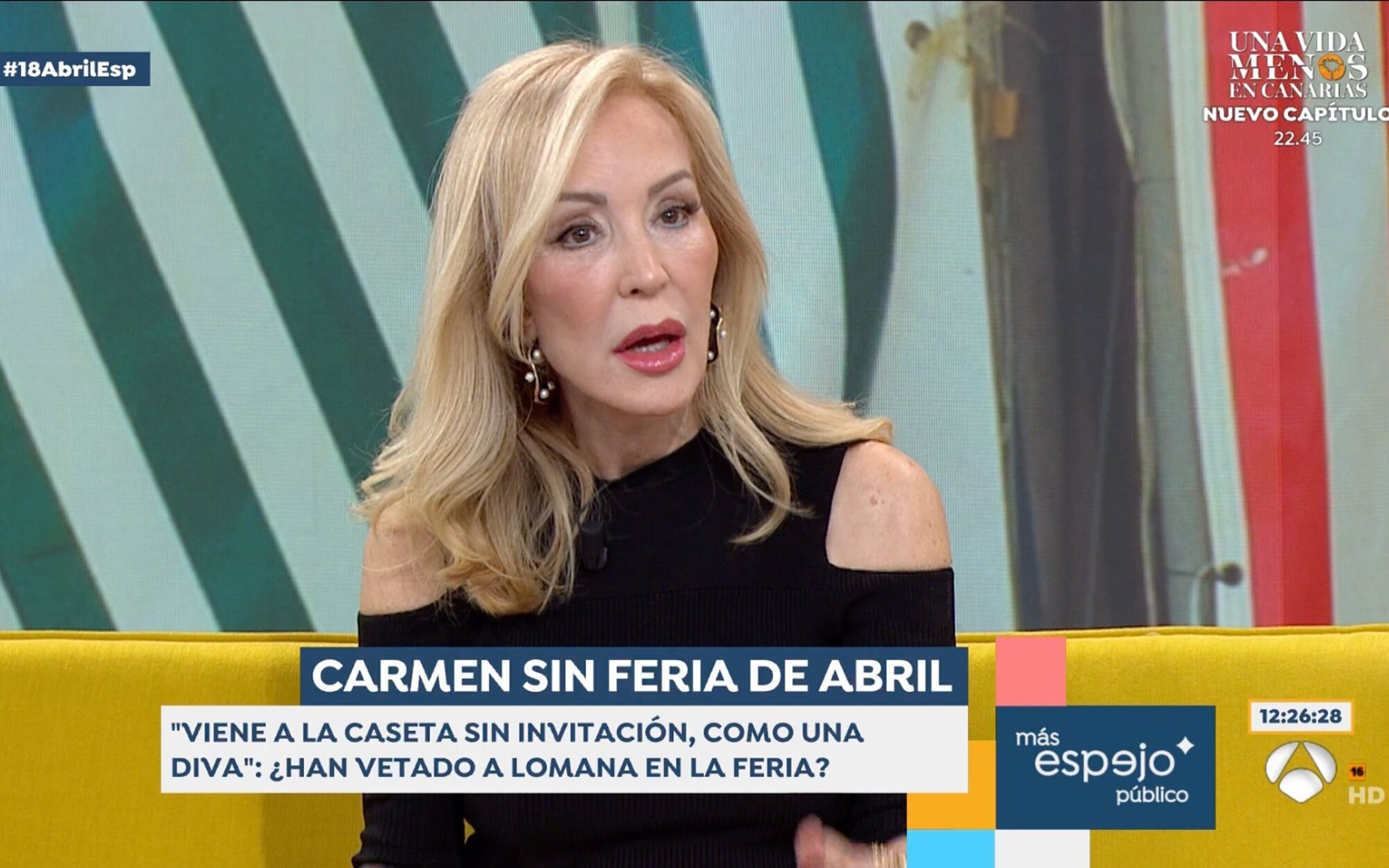 Carmen Lomana amenaza con abandonar 'Espejo público': "No deberíais tirarnos por los suelos"