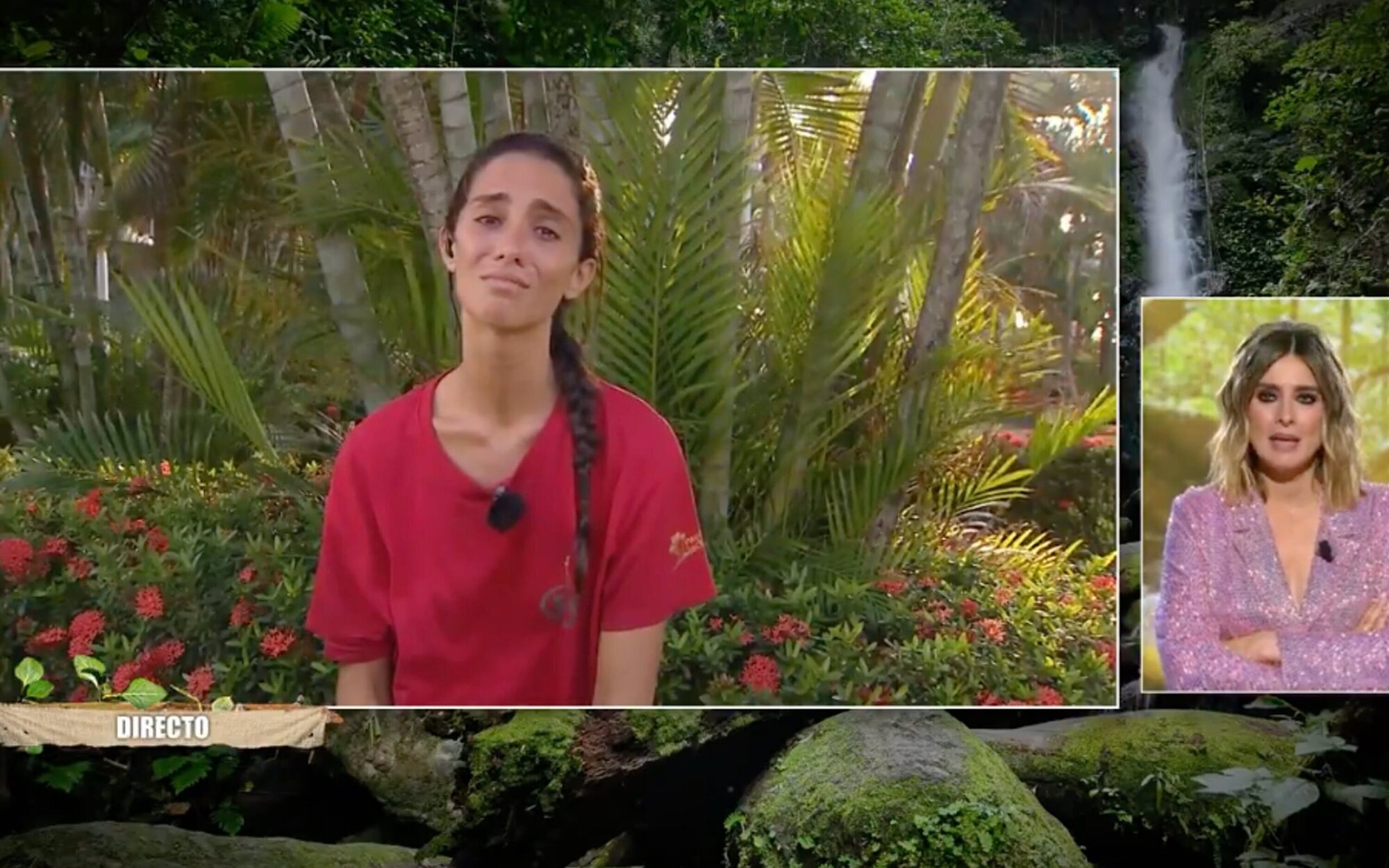 Claudia Martínez es atendida y evacuada por el equipo médico de 'Supervivientes' 