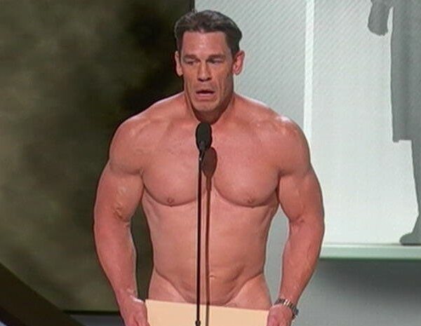 El surrealista pero reivindicativo desnudo de John Cena en plena ceremonia de los Oscar 2024