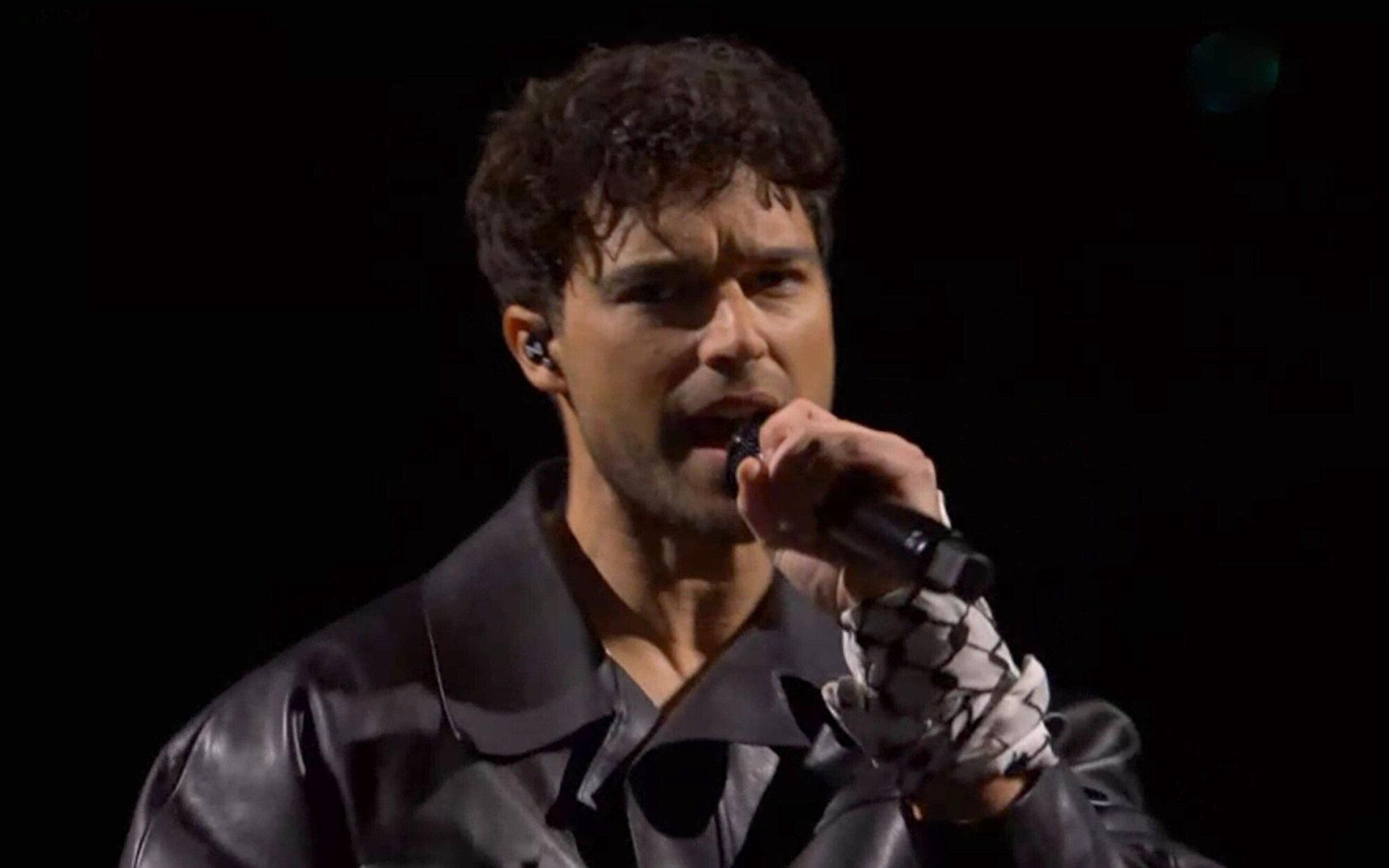 El detalle de Eric Saade para tener presente a Palestina durante su actuación en Eurovisión 2024