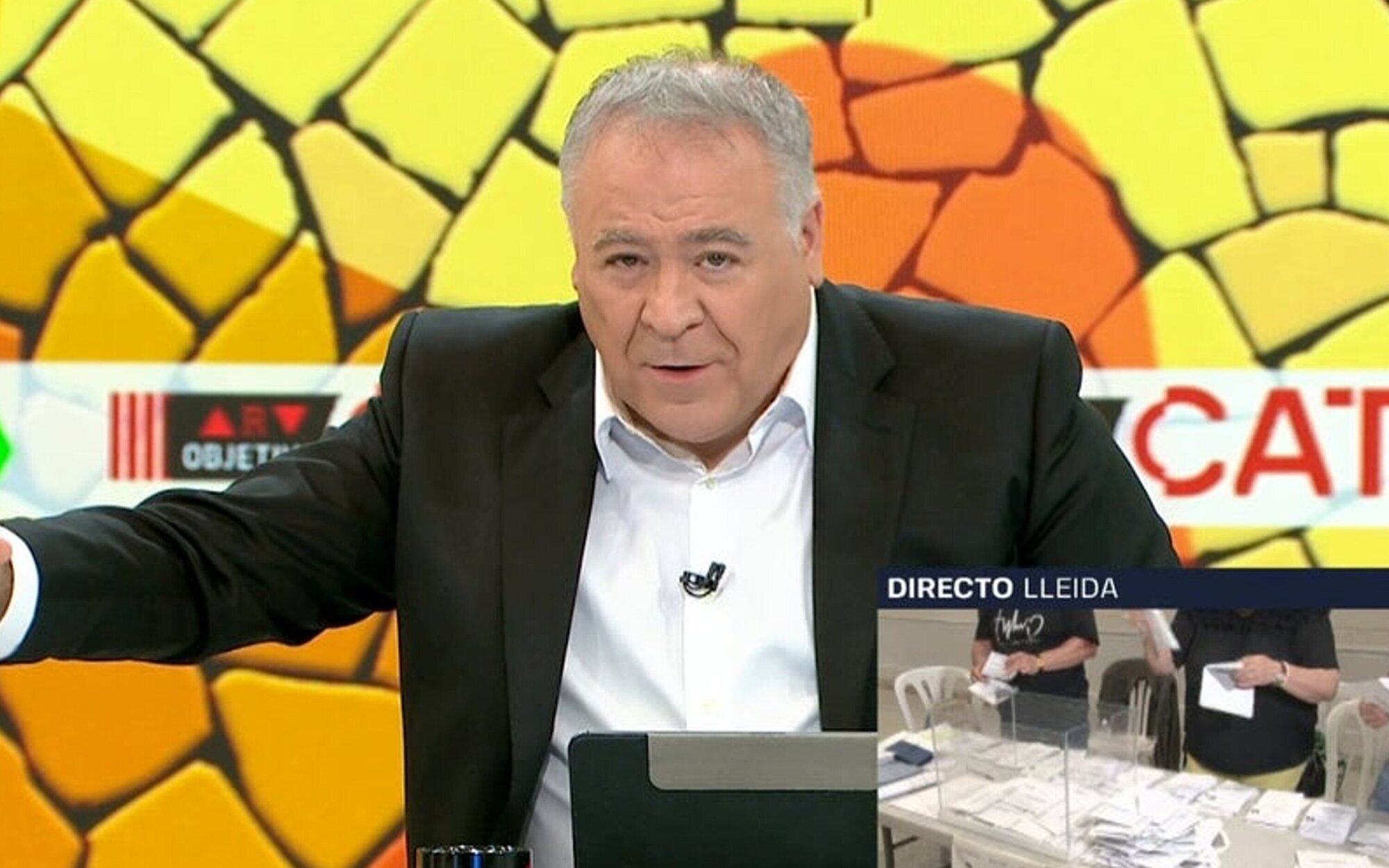 Los especiales de las elecciones catalanas de Antena 3 (9,5%) y laSexta (8,8%) superan al de La 1 (6,6%)