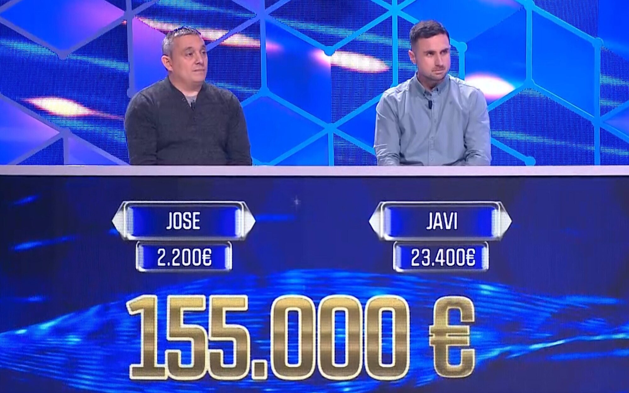 Bote histórico en 'El Cazador': Javi se lleva 155.000 euros tras aguantar 27 programas en el concurso