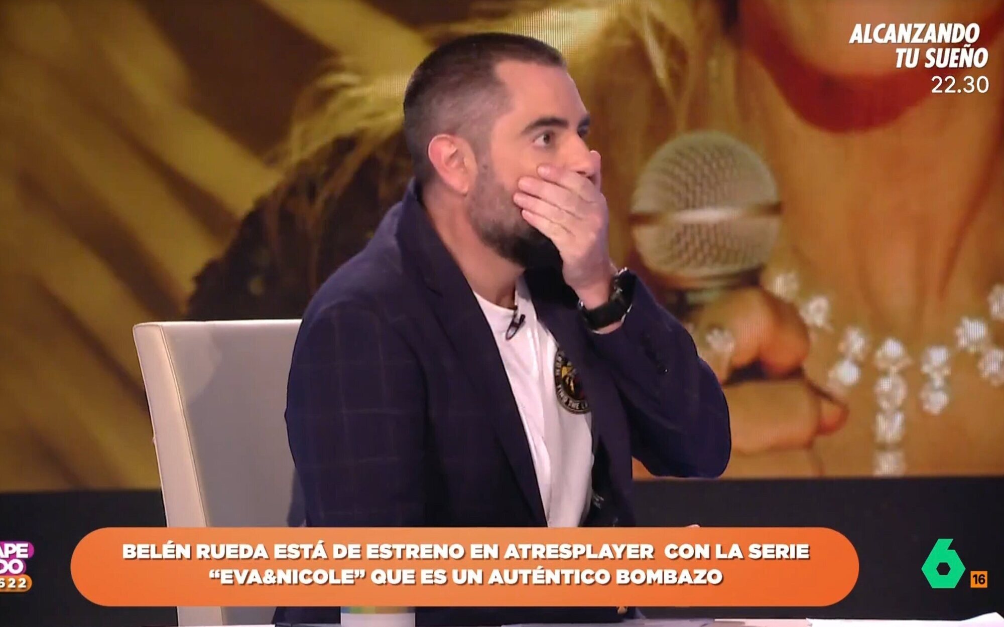 Dani Mateo abandona 'Zapeando' tras confundir a Belén Rueda con Belén Esteban