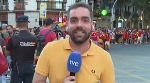 Un reportero de TVE pide perdón por su "comentario desafortunado" sobre un monumento franquista