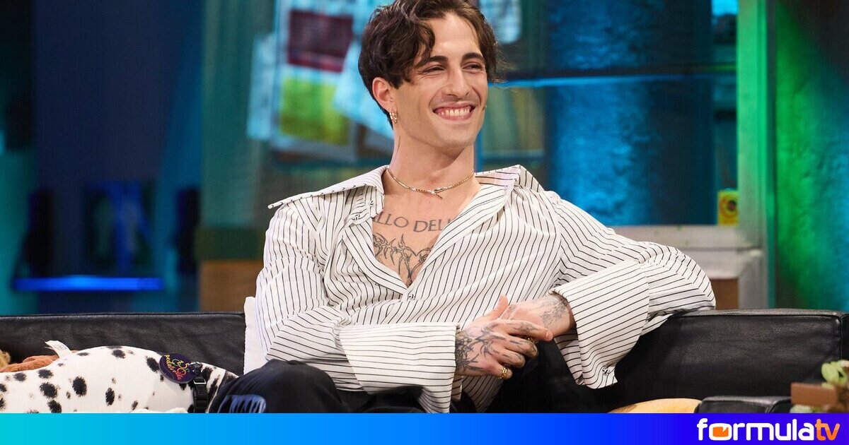 Damiano David responde con misterio a las preguntas clásicas de 'La revuelta': "Un gol es un gol"