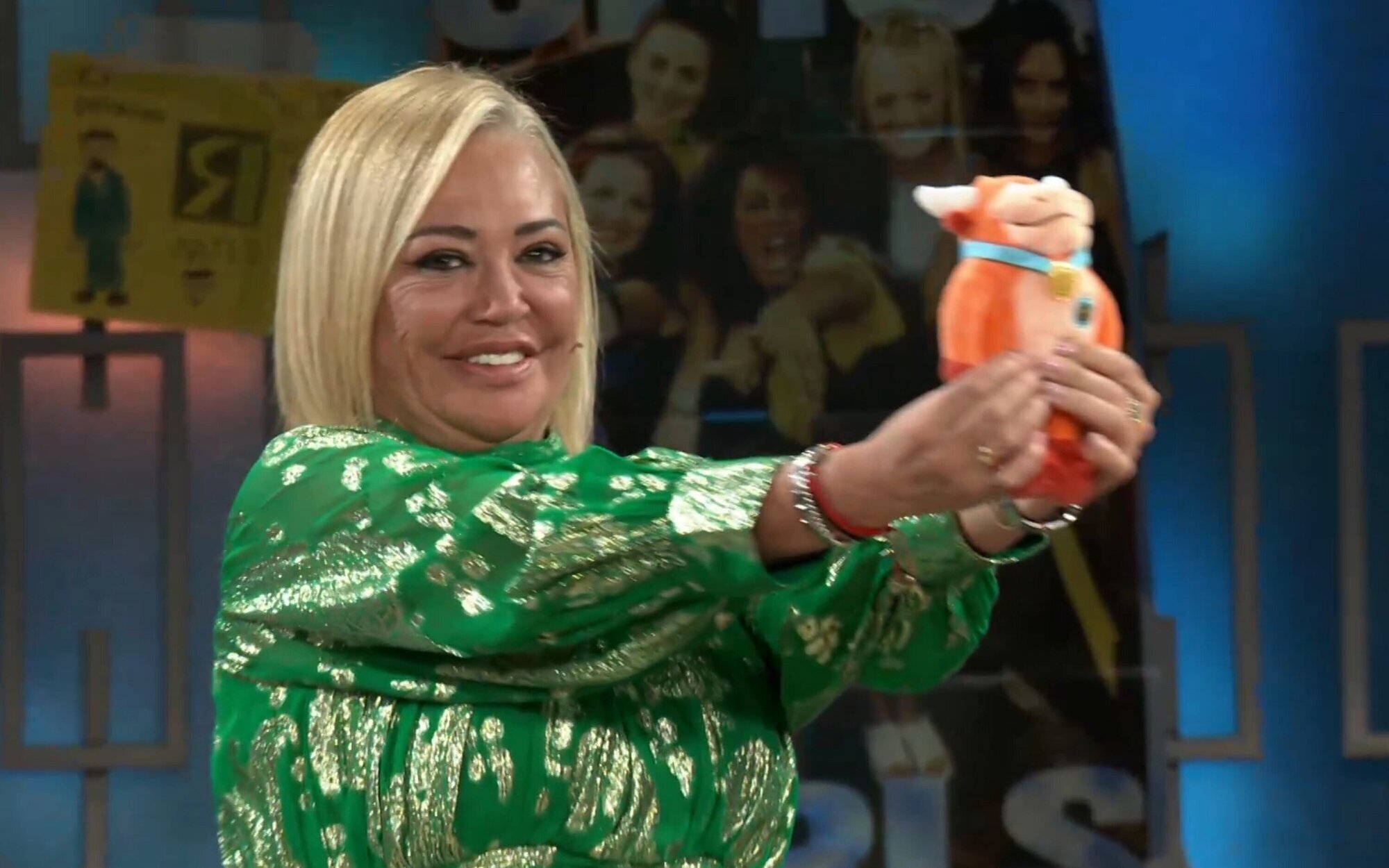 María Patiño y Belén Esteban anuncian la renovación del 'Grand Prix' en 'La revuelta' con mensaje a Lala Chus