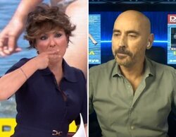 Sonsoles Ónega echa la bronca a Diego Arrabal por pillarlo fumando en directo: "Me metes en un lío"