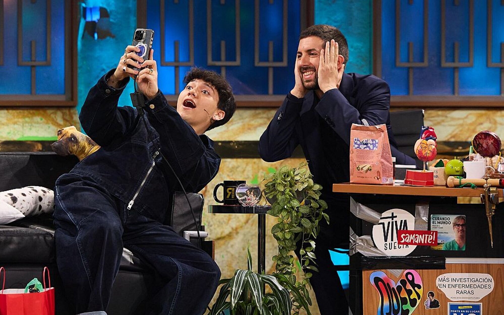 David Broncano se cachondea del fracaso de Melody con el ganador de Eurovisión 2025