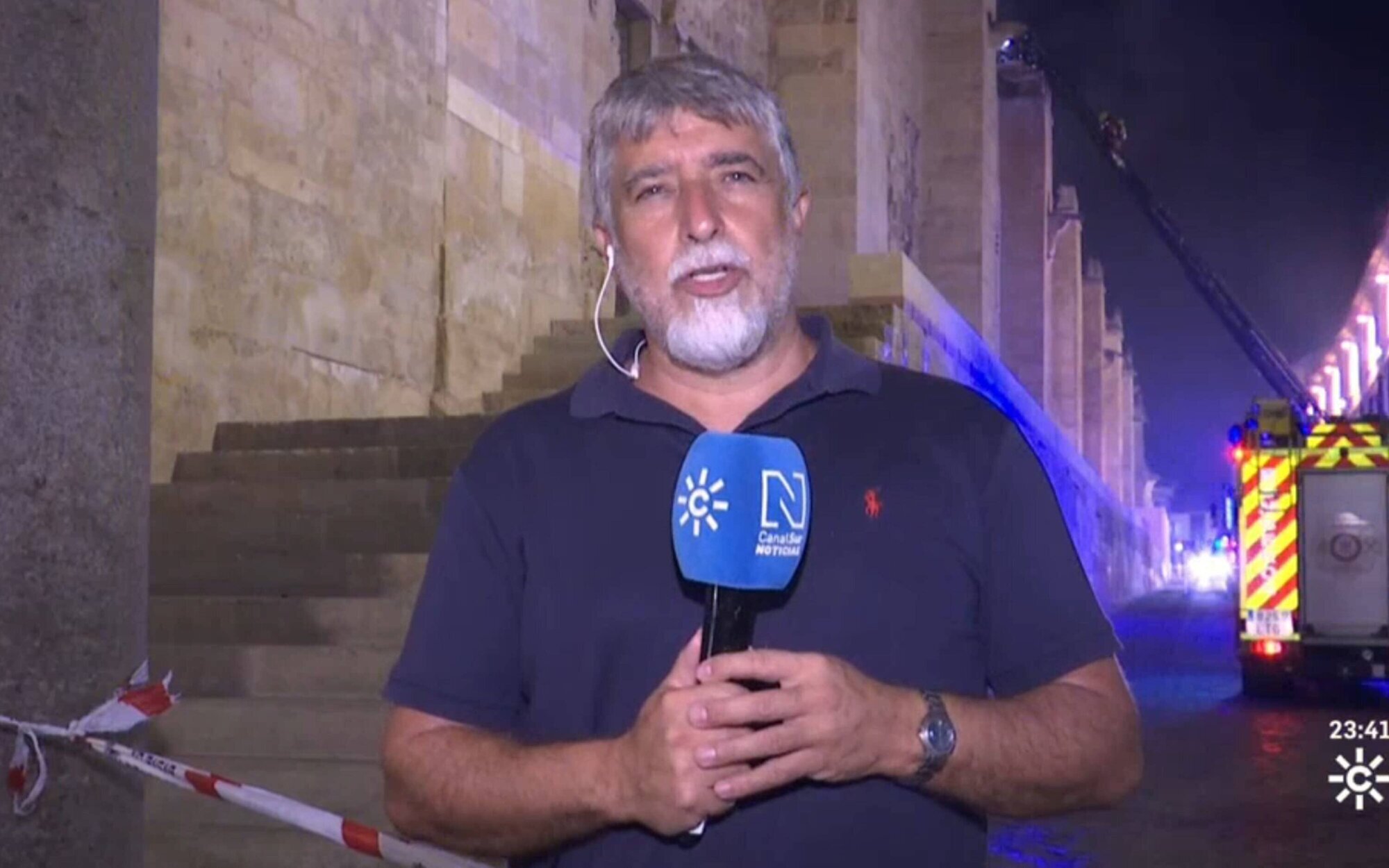 Los trabajadores de Canal Sur señalan a la dirección por la cobertura del incendio en la mezquita de Córdoba
