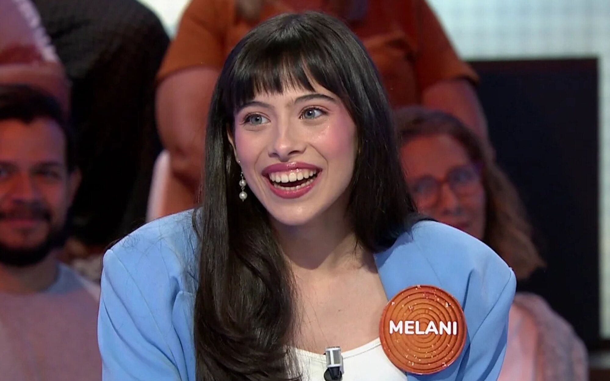 Melani promociona en 'Pasapalabra' su salto a Mediaset España