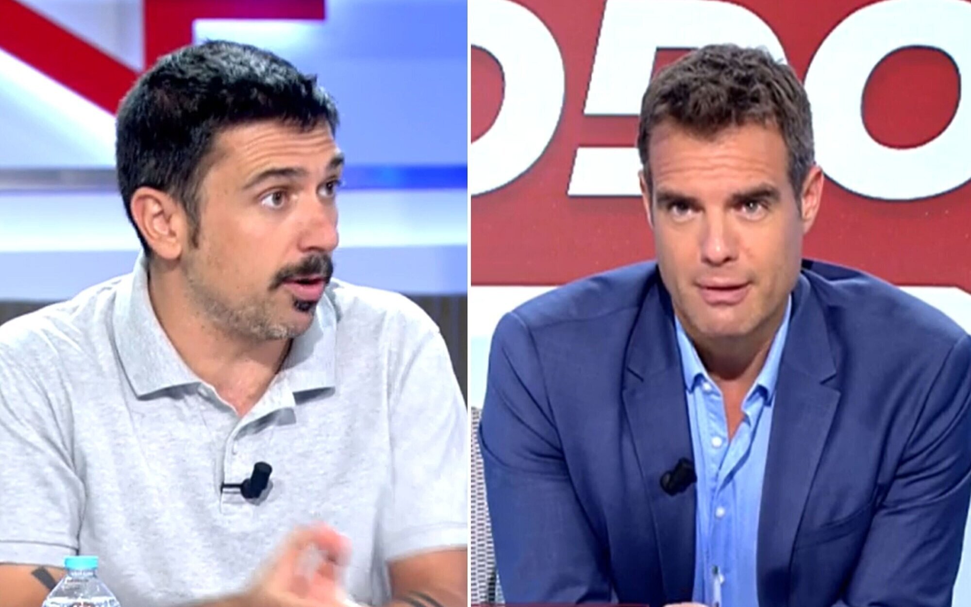 Ramón Espinar acusa a 'En boca de todos' de dar alas a la extrema derecha y David Aleman explota en directo