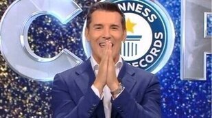 Jesús Vázquez se emociona al recibir su propio Récord Guinness por sorpresa en directo: "Esto no me lo esperaba"