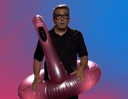 Andreu Buenafuente presume de flotador y de audiencias en el fin de temporada de 'Futuro imperfecto'